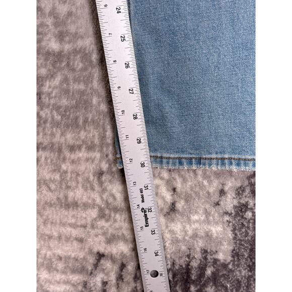 Abercrombie & Fitch Jeans 27 / 4 Womens 90s Slim Straight Cross Button Denim - Picture 5 of 7